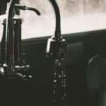 A faucet.