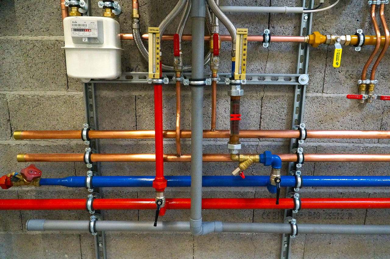 A network of pipes